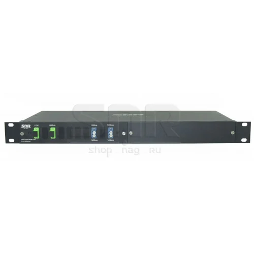 Мультиплексор-Демультиплексор одноволоконный 2-канальный + TV канал 1550нм