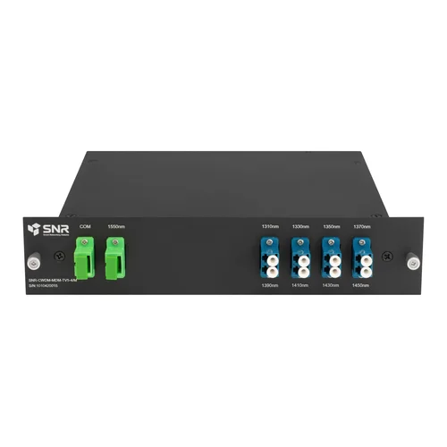 Мультиплексор-Демультиплексор одноволоконный 4-канальный + TV канал 1550нм