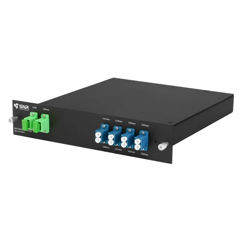 Мультиплексор-Демультиплексор одноволоконный 4-канальный + TV канал 1550нм