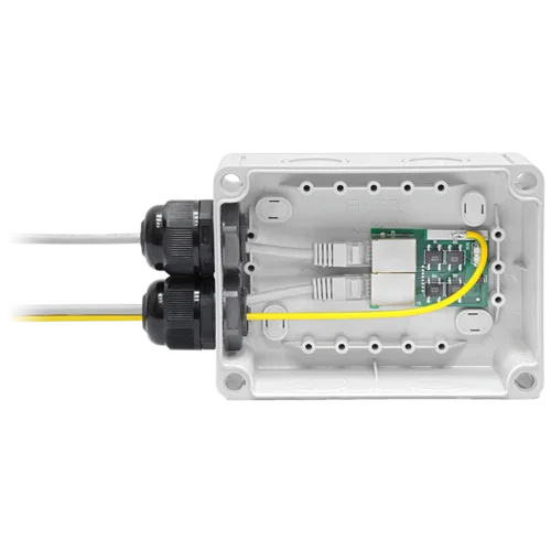 Универсальная, морозостойкая, гигабитная, POE грозозащита "Дрозд" IP33