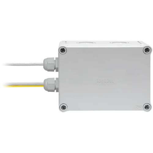 Универсальная, влагозащищённая, морозостойкая, гигабитная, POE грозозащита "Дрозд" IP65, корпус КР2801