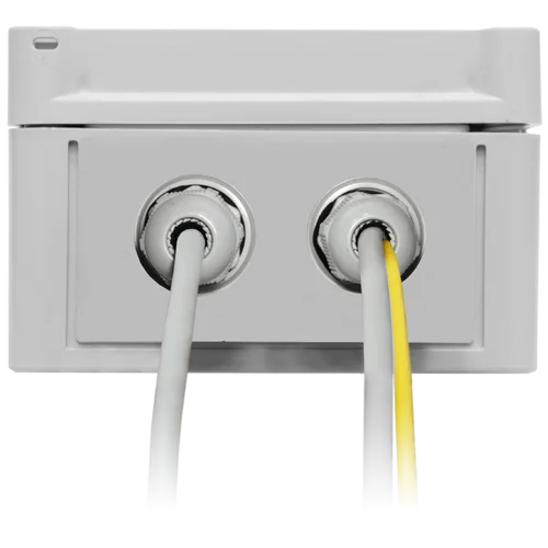 Универсальная, влагозащищённая, морозостойкая, гигабитная, POE грозозащита "Дрозд" IP65, корпус КР2801