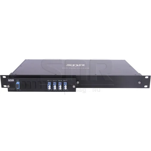 Мультиплексор DWDM одноволоконный 4-канальный в 1/2-слоте