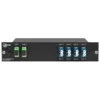 Мультиплексор DWDM двухволоконный 4-канальный в 1/2-слоте