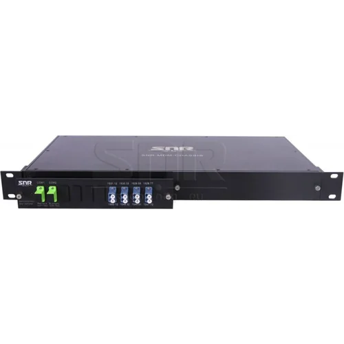 Мультиплексор DWDM двухволоконный 4-канальный в 1/2-слоте