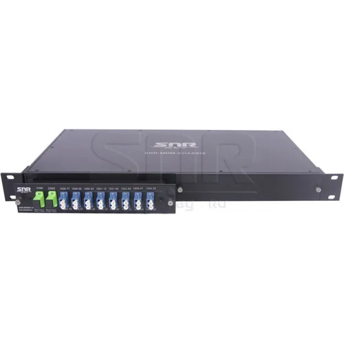 Мультиплексор DWDM двухволоконный 8-канальный в 1/2-слоте