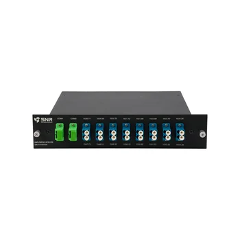 Мультиплексор DWDM двухволоконный 8-канальный в 1/2-слоте