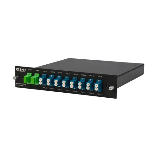 Мультиплексор DWDM двухволоконный 8-канальный в 1/2-слоте