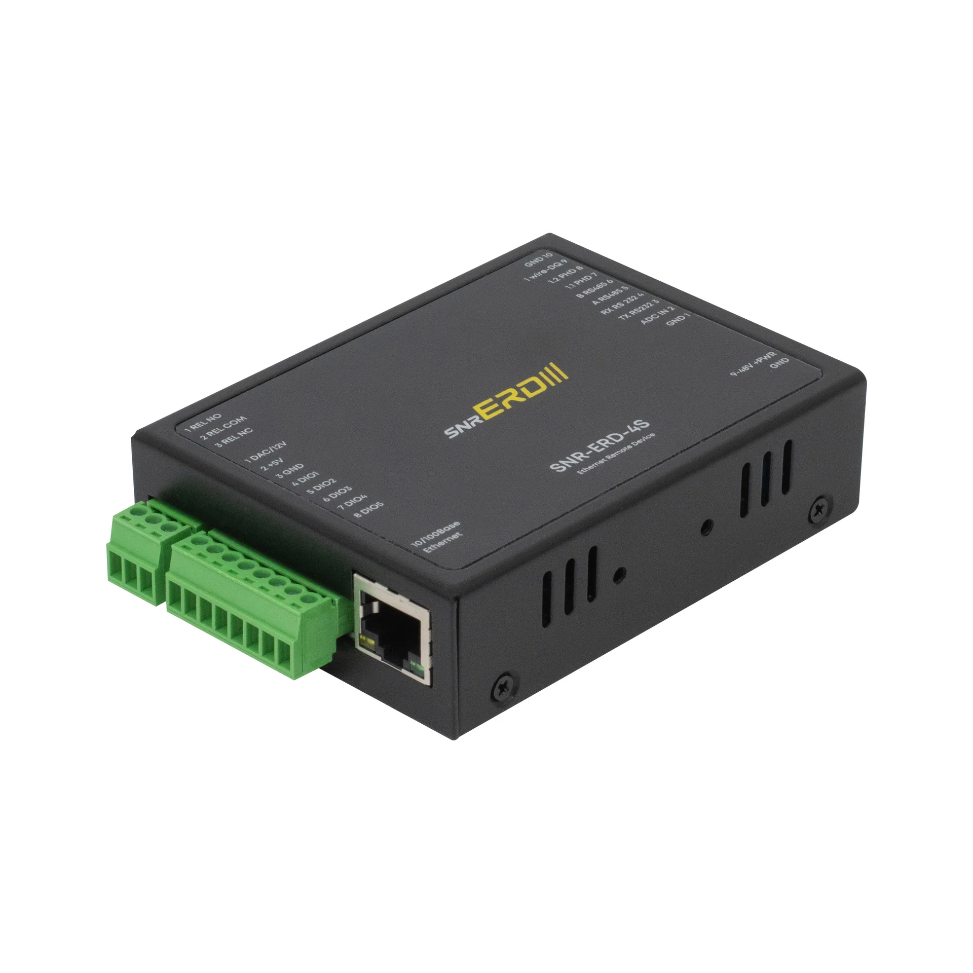 Устройство удалённого контроля и управления SNR-ERD-4s, металл корпус, крепление DIN