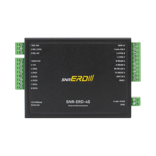 Устройство удалённого контроля и управления SNR-ERD-4s, металл корпус, крепление DIN