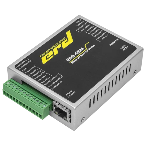 Устройство удалённого контроля и управления с GSM интерфейсом ERD-GSM, БП, корпус, антенна, крепление