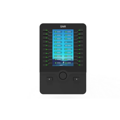 Панель расширения для IP-телефонов SNR-VP-76(77)-CG-P, 20 клавиш, цветной дисплей 4,3" 272х480, подсветка