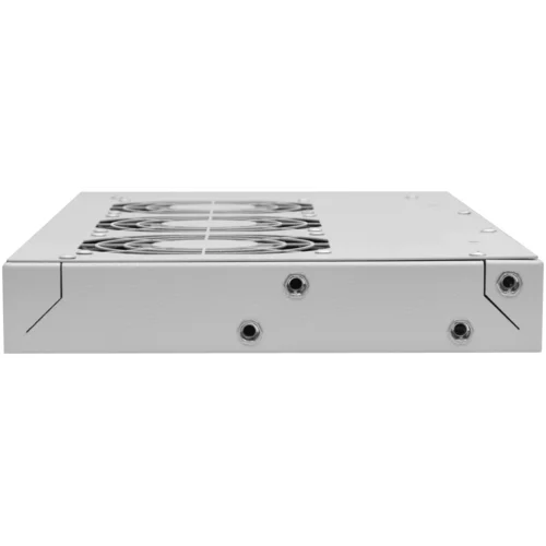 Модуль вентиляторный 19", 3 вентилятора, регулируемая глубина 230-415мм, с термостатом