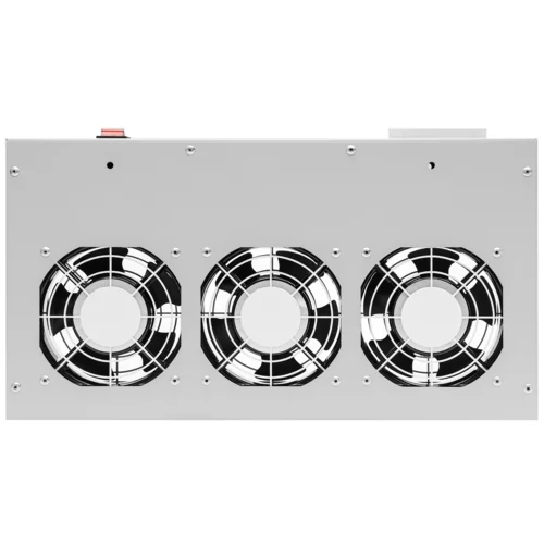 Модуль вентиляторный 19", 3 вентилятора, регулируемая глубина 230-415мм, с термостатом