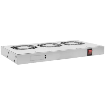 Модуль вентиляторный 19", 3 вентилятора, регулируемая глубина 230-415мм, без терморегулятора