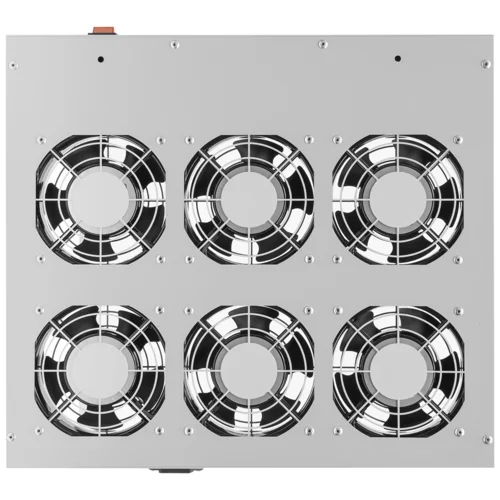 Модуль вентиляторный 19", 6 вентиляторов, регулируемая глубина 460-830мм, без терморегулятора