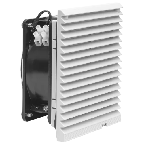 Вентилятор для настенного телекоммуникационного шкафа 120х120х38мм с фильтром