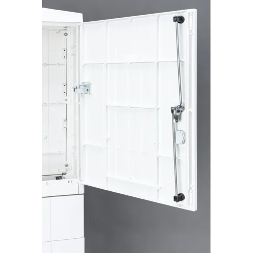 Стеклопластиковый шкаф напольный с монтажной панелью, 600х1765х320мм, IP54