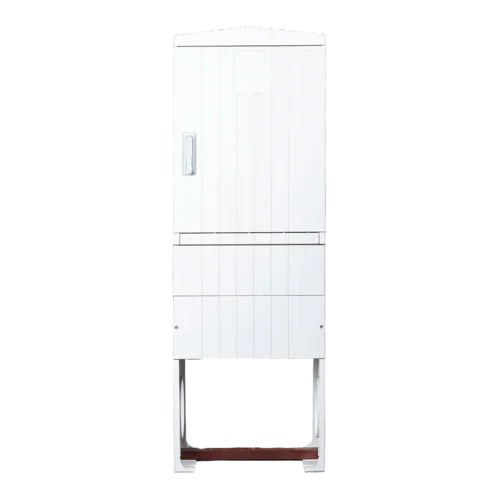 Стеклопластиковый шкаф напольный с монтажной панелью, 600х1765х320мм, IP54