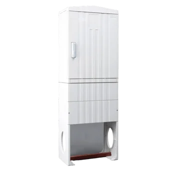 Стеклопластиковый шкаф напольный с монтажной панелью, 800х1765х320мм, IP54