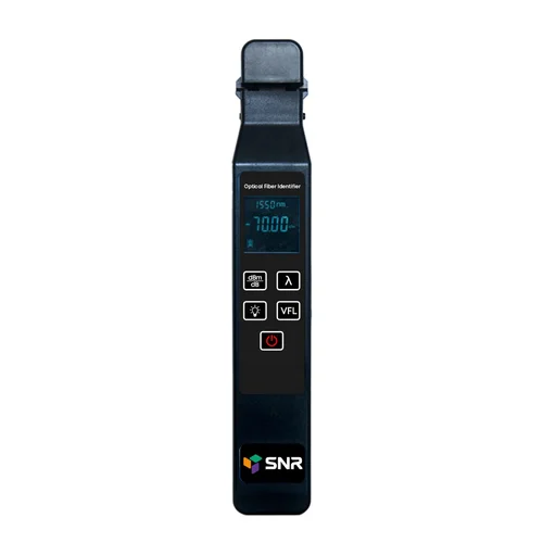 Определитель наличия оптического сигнала в волокне, встроенный визуальный дефектоскоп и измеритель оптической мощности