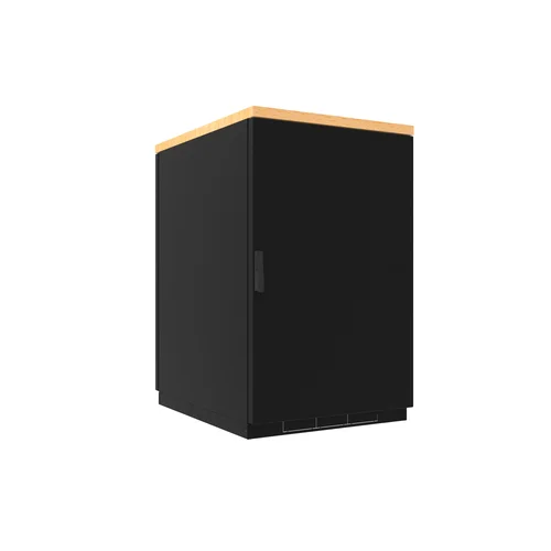 Шкаф напольный звукоизолированный 12U глубина 1000мм (охлаждение, контроль климата)