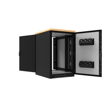 Шкаф напольный звукоизолированный 20U глубина 1000мм (охлаждение, контроль климата)