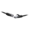Коммутационный шнур F/UTP 4-х парный cat.5e 0.3м LSZH standart чёрный