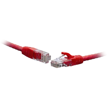 Коммутационный шнур F/UTP 4-х парный cat.5e 0.3м LSZH standart красный