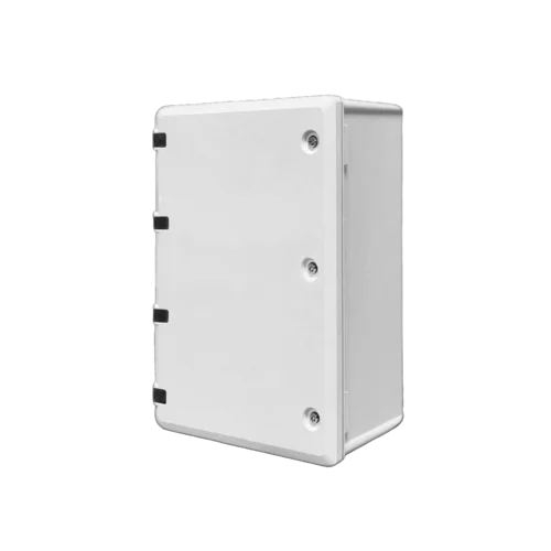 Стеклопластиковый шкаф навесной с монтажной панелью, 600х800х250мм, IP65