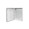Стеклопластиковый шкаф навесной с монтажной панелью, 600х800х350мм, IP65