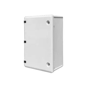 Стеклопластиковый шкаф навесной с монтажной панелью, 500х700х250мм, IP65