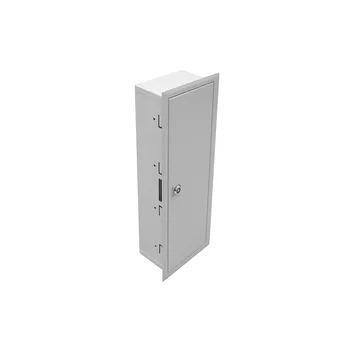 Универсальный настенный шкаф, встраиваемый, монтажная площадка, 4 рейки DIN 35 (21 место)