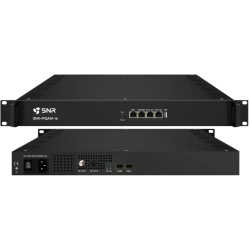16 канальный DVB-C Модулятор SNR IPQAM-16