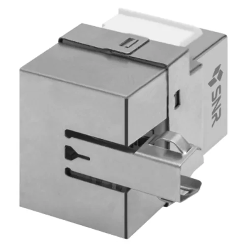 Модуль Keystone Jack SNR, экранированный, cat.5e, горизонтальная заделка, упаковка 6шт.