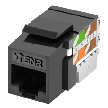 Модуль Keystone Jack SNR, неэкранированный, cat.5e, вертикальная заделка, упаковка 6шт.