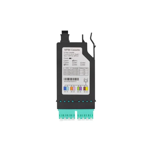 Кассета распределительная MPO/UPC на 8LC/UPC портов OM3 для SNR-CMP-KX-C-144P