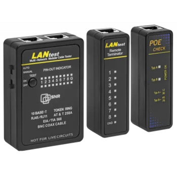 Сетевой тестер SNR-LP-01 с функцией PoE