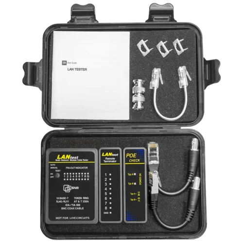 Сетевой тестер SNR-LP-01 с функцией PoE