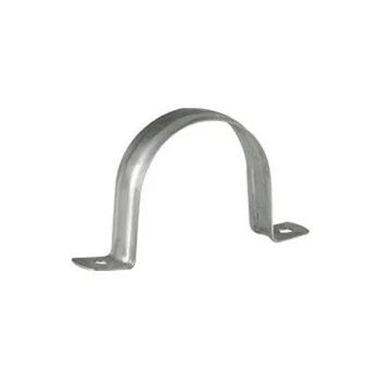 Скоба металлическая двухлапковая с внутр. d 31-32 мм