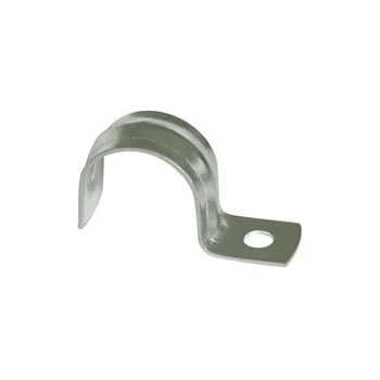 Скоба металлическая однолапковая с внутр. d 48-50 мм