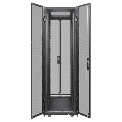 Напольный серверный шкаф серии Metal Box 48U 600х1200, передняя и задняя двухстворчатая дверь