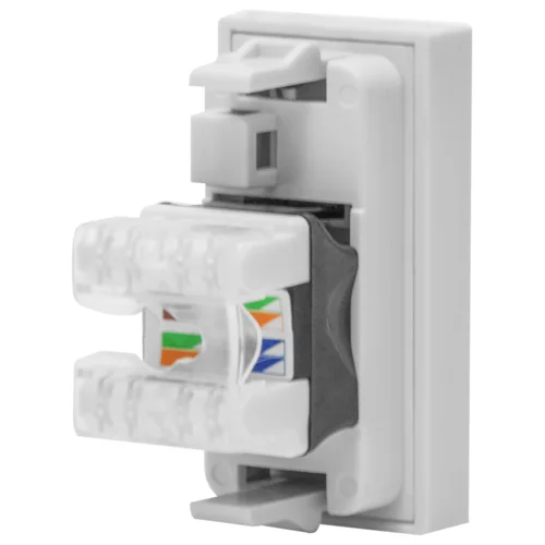 Вставка SNR под модули KeyStone, 1 порт, 45х22,5мм