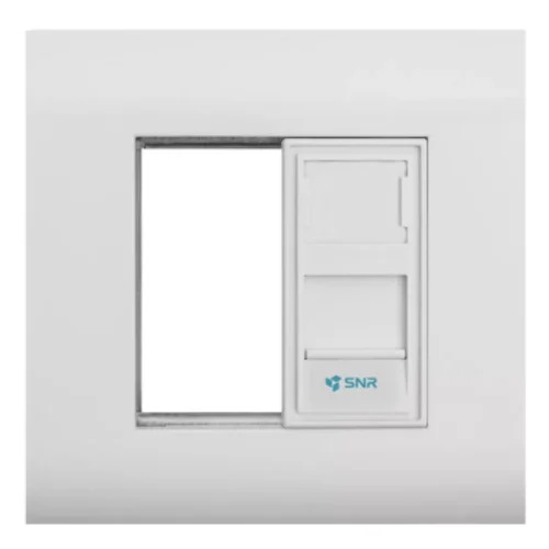 Вставка SNR под модули KeyStone, 1 порт, 45х22,5мм