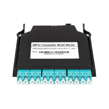 Кассета распределительная MPO/UPC на 12LC/UPC портов MM для SNR-CMP-144P-FL