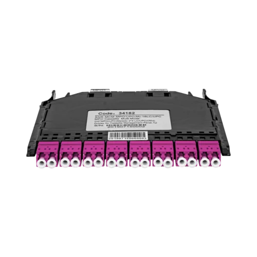 Кассета распределительная MPO/UPC на 16LC/UPC портов MM (OM4) для SNR-CMP-144P