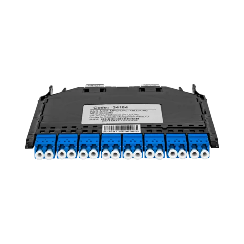 Кассета распределительная MPO/APC на 16LC/UPC портов SM для SNR-CMP-144P