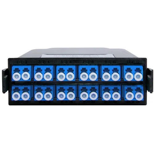 Кассета распределительная MPO/APC на 24LC/UPC портов, SM
