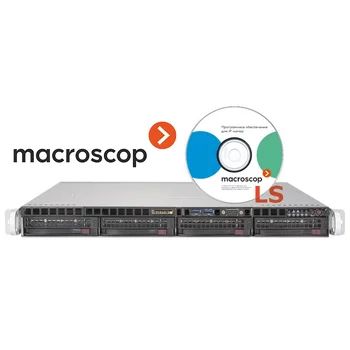 Интегрированный комплект системы видеонаблюдения SNR-Macroscop, 40 камер, 30 дней