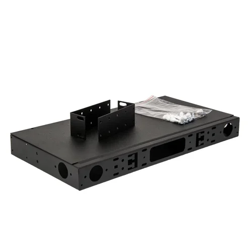 Кросс оптический 19" (ШКОС), до 24 портов (без планок) черный